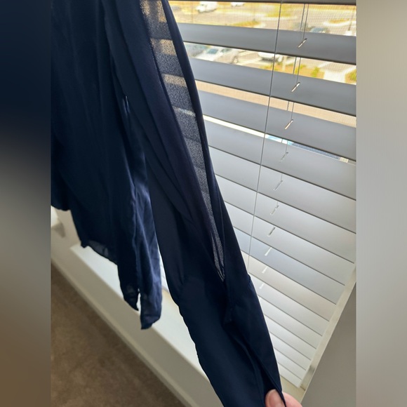 Ashley Stewart navy Blouse - Picture 3 of 4